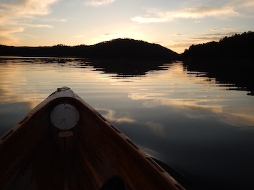 Early morning paddle